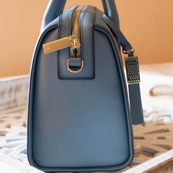 Kate Spade Ridley Street Rinetta Tote – Cornflower Blue w/ Baby Pink Lining - Picture 4 of 6